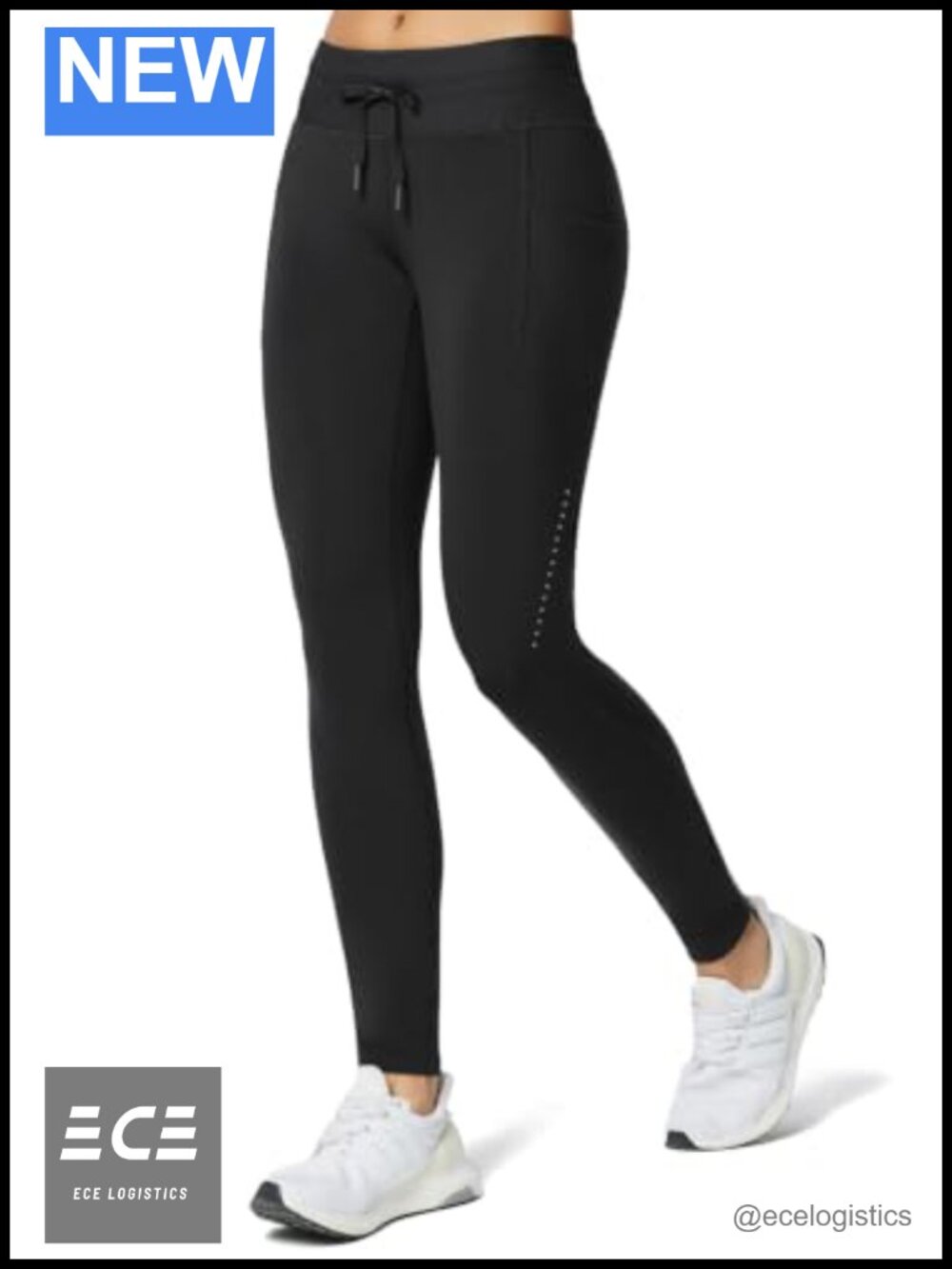 Fleece Lined Water Resistant High Waisted Hiking Leggings